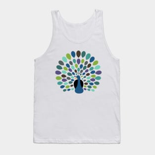 Peacock Time Tank Top